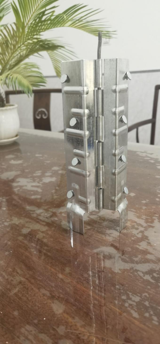 Factory Sales Galvanized Steel Wooden Box Connector Metal Hinge Foldable Crate Pallet Collar Hinge 220mm Hinge Hardwares