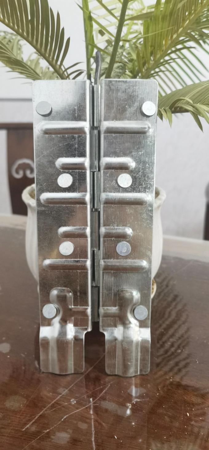 Factory Sales Galvanized Steel Wooden Box Connector Metal Hinge Foldable Crate Pallet Collar Hinge 220mm Hinge Hardwares