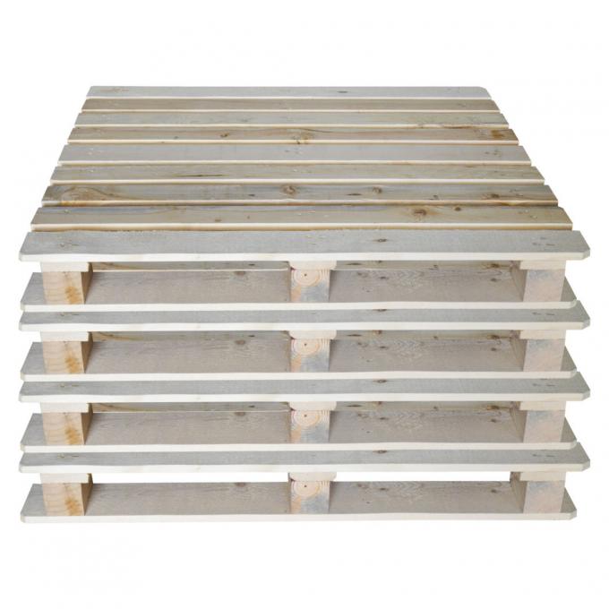Heavy Duty Economic 4 Way Entry Wood Reinforced Durable Warehouse Storage Wood Pallet