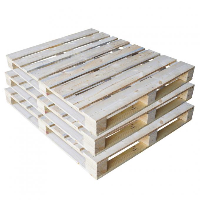 Heavy Duty Economic 4 Way Entry Wood Reinforced Durable Warehouse Storage Wood Pallet