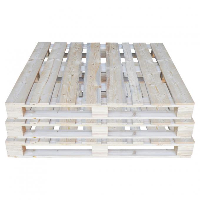 Heavy Duty Economic 4 Way Entry Wood Reinforced Durable Warehouse Storage Wood Pallet