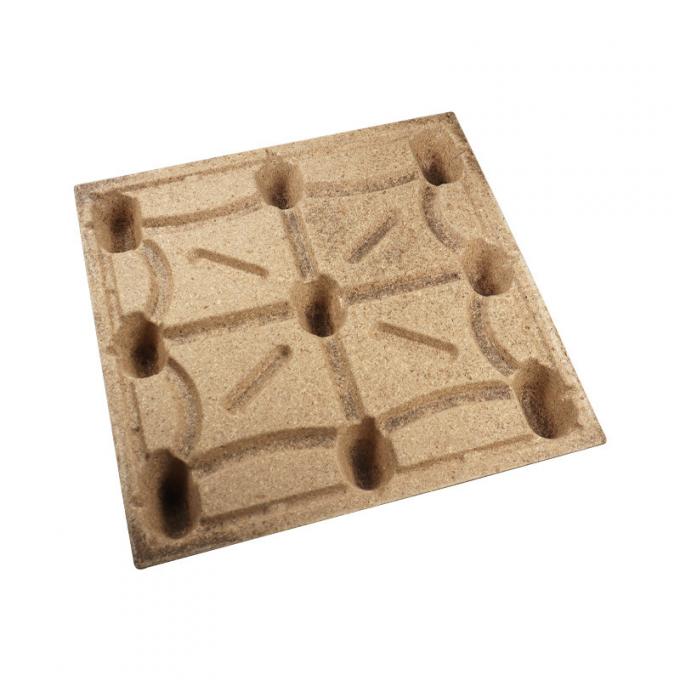 Fumigation Free Press Wood Pallet Euro Size Compress Pallet Molded Pallet Tray Factory Supply