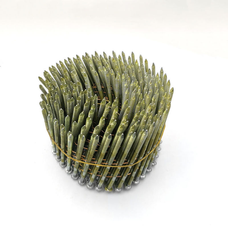 1/4 Wire Nail Galvanized Coil Nail 0.099 & Prime Painted Palet Coil Nail (Παλέτο με χρωματισμό)