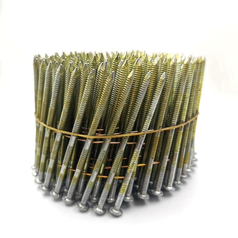 1/4 Wire Nail Galvanized Coil Nail 0.099 & Prime Painted Palet Coil Nail (Παλέτο με χρωματισμό)
