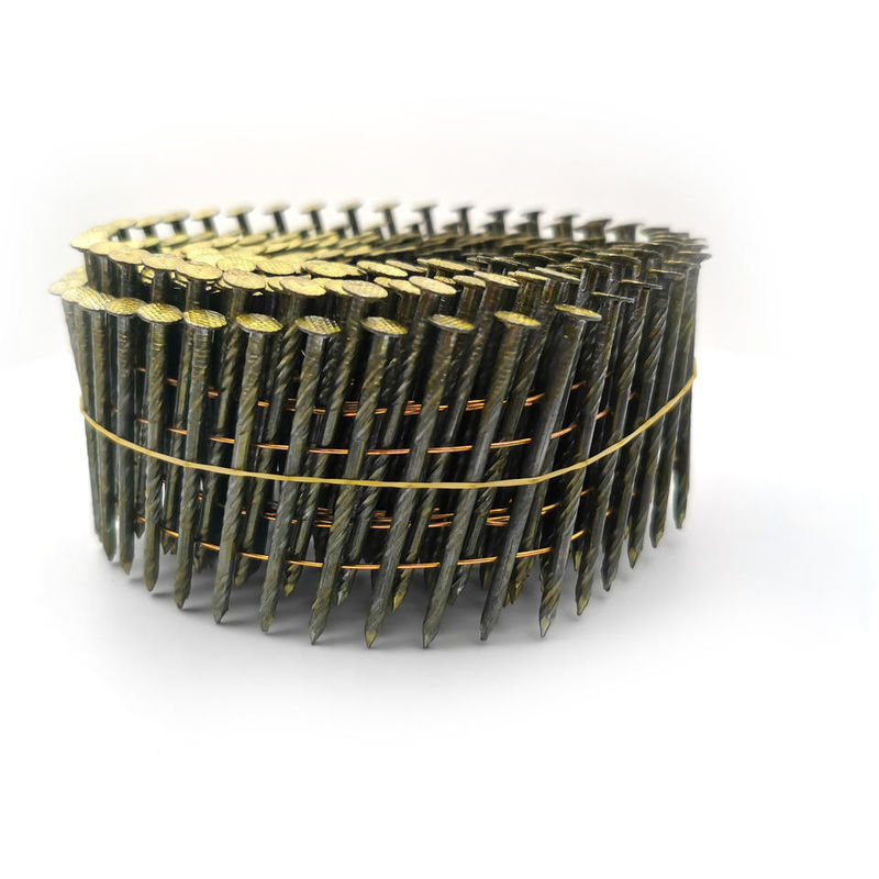 1/4 Wire Nail Galvanized Coil Nail 0.099 & Prime Painted Palet Coil Nail (Παλέτο με χρωματισμό)