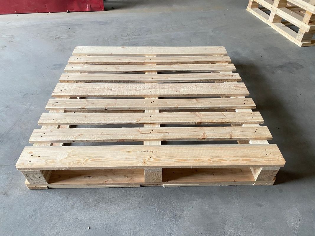 1200 X 1000 X 130mm 4οδική ξύλινη παλέτα