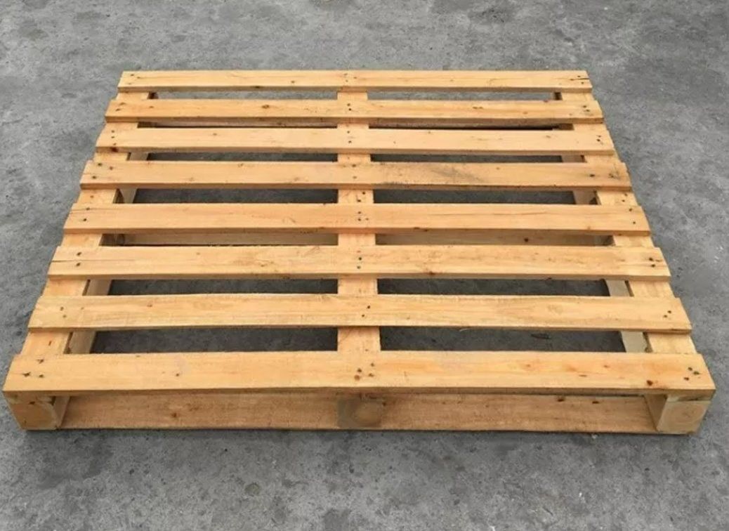 1200 X 1000 X 130mm 4οδική ξύλινη παλέτα