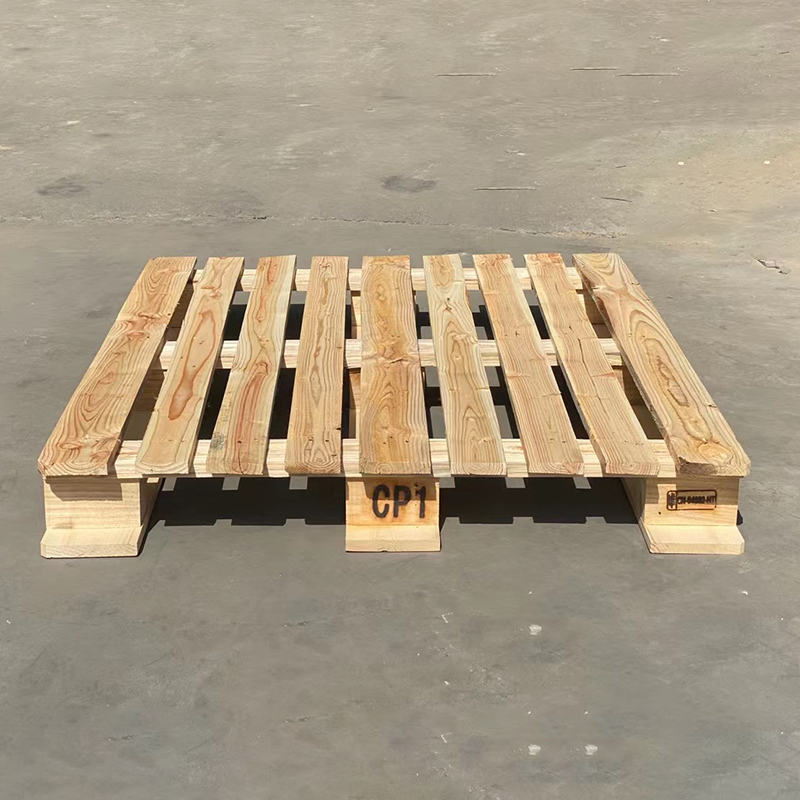 Stock Export EPAL Wood Pallet EURO Standards 4 Ways Entry Type