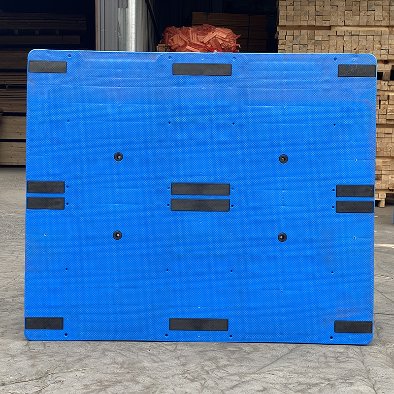 Light Duty Recycled HDPE Nine Feet Nestable One Way Export Plastic Pallet 4 Way Entry Plastic Pallet