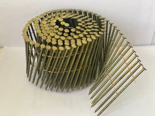 Καλή τιμή Κίτρινα γαλβανισμένα καρφιά για την κατασκευή ξύλου παλέτας σε απευθείας σύνδεση